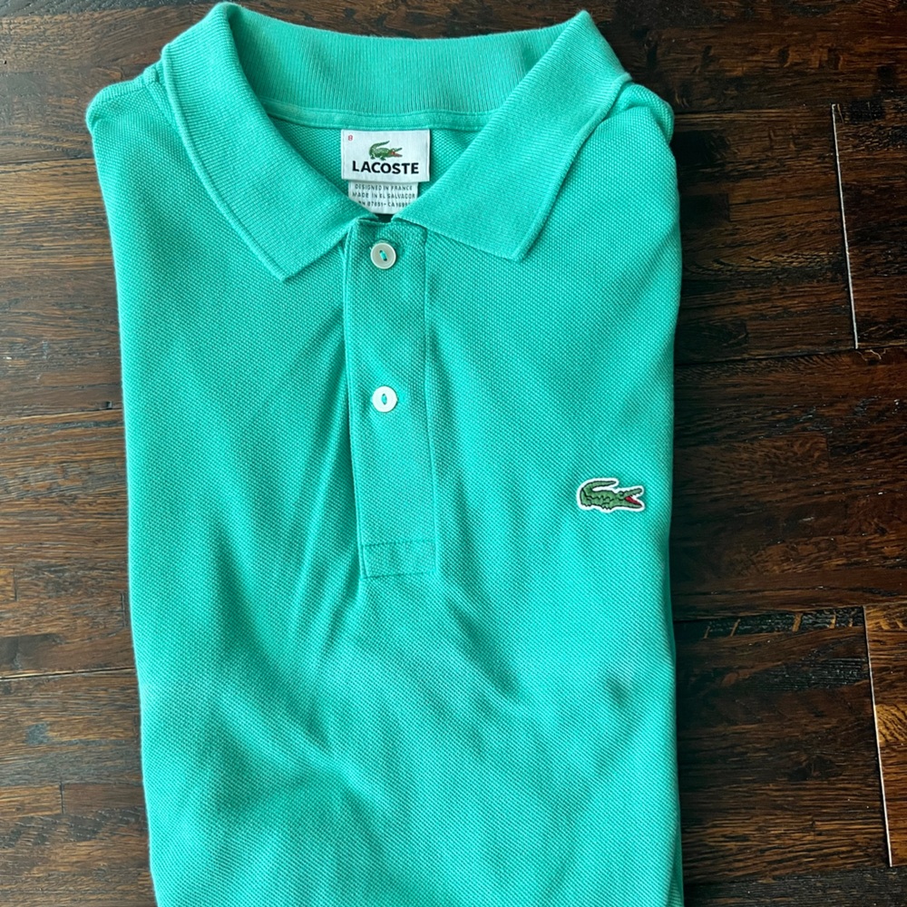 Lacoste Green Polo Shirt 8